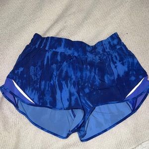 blue hotty hot shorts lulu